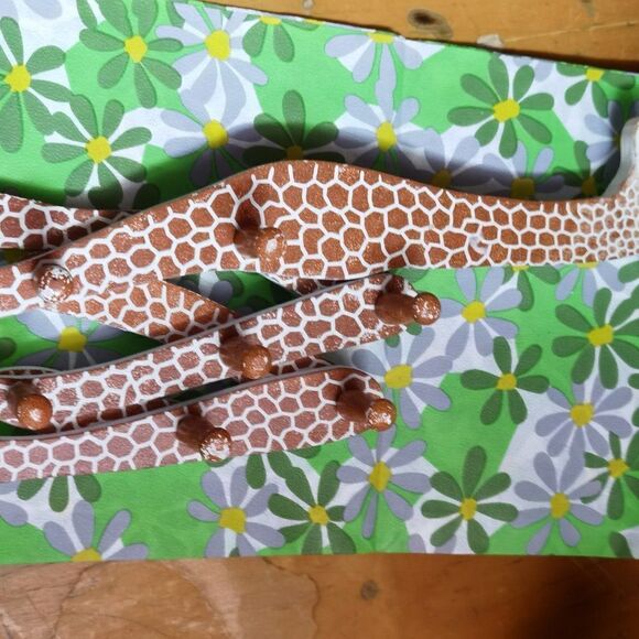 Giraffe According Rack Pegs Kids Bedroom Vintage - Picture 4 of 4